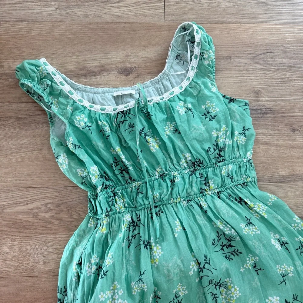 Avaire Boutique, In Loom, Mint Floral Midi Dress - Picture 7 of 11